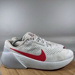 Nike Air Zoom TR1 Men's Size 11 Pure Platinum University Red Sneakers Shoes